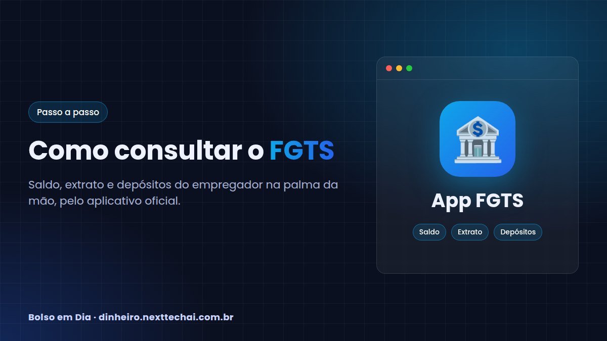 Como consultar o FGTS: saldo e extrato pelo app oficial