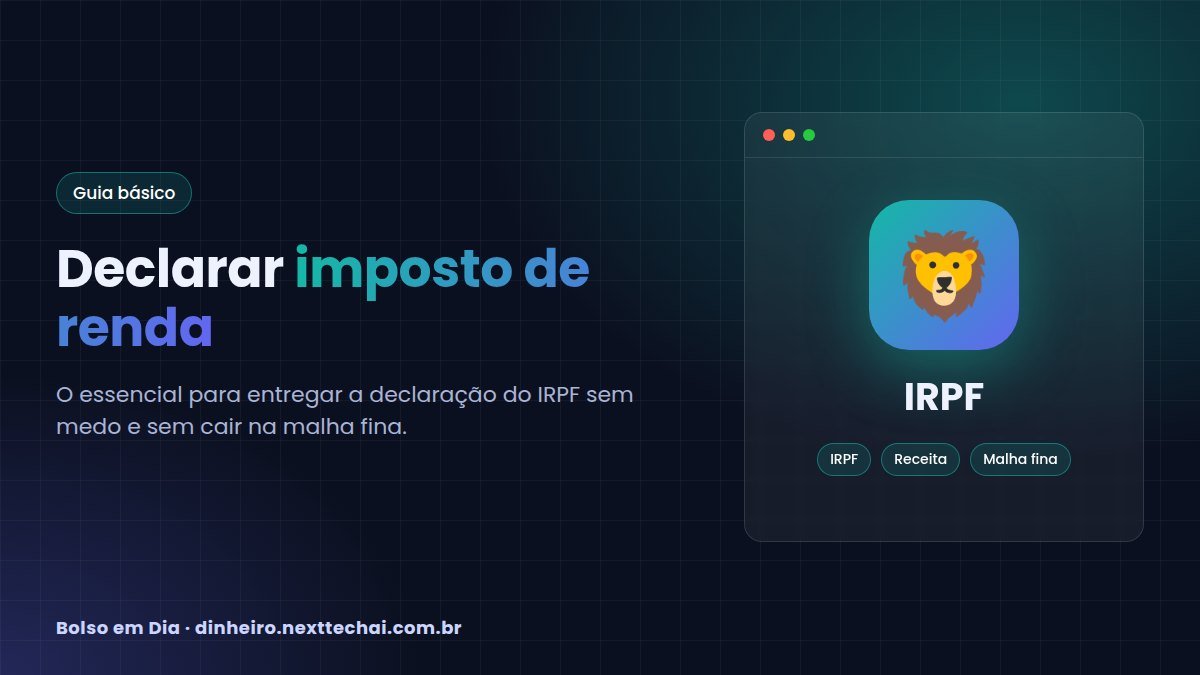 Declarar imposto de renda: guia básico para iniciantes