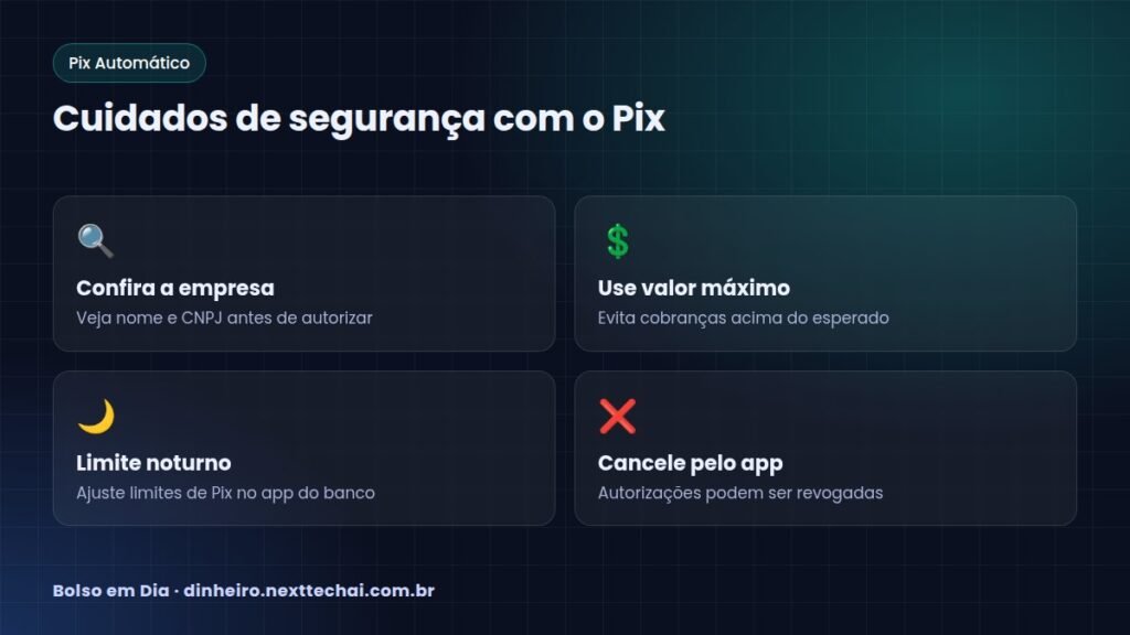 Cuidados de segurança com o Pix